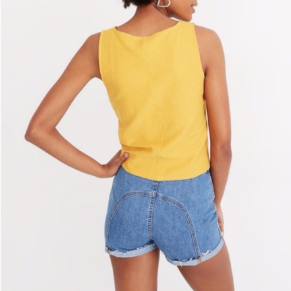 MADEWELL High-Rise Denim Shorts NWT - Picture 7 of 8